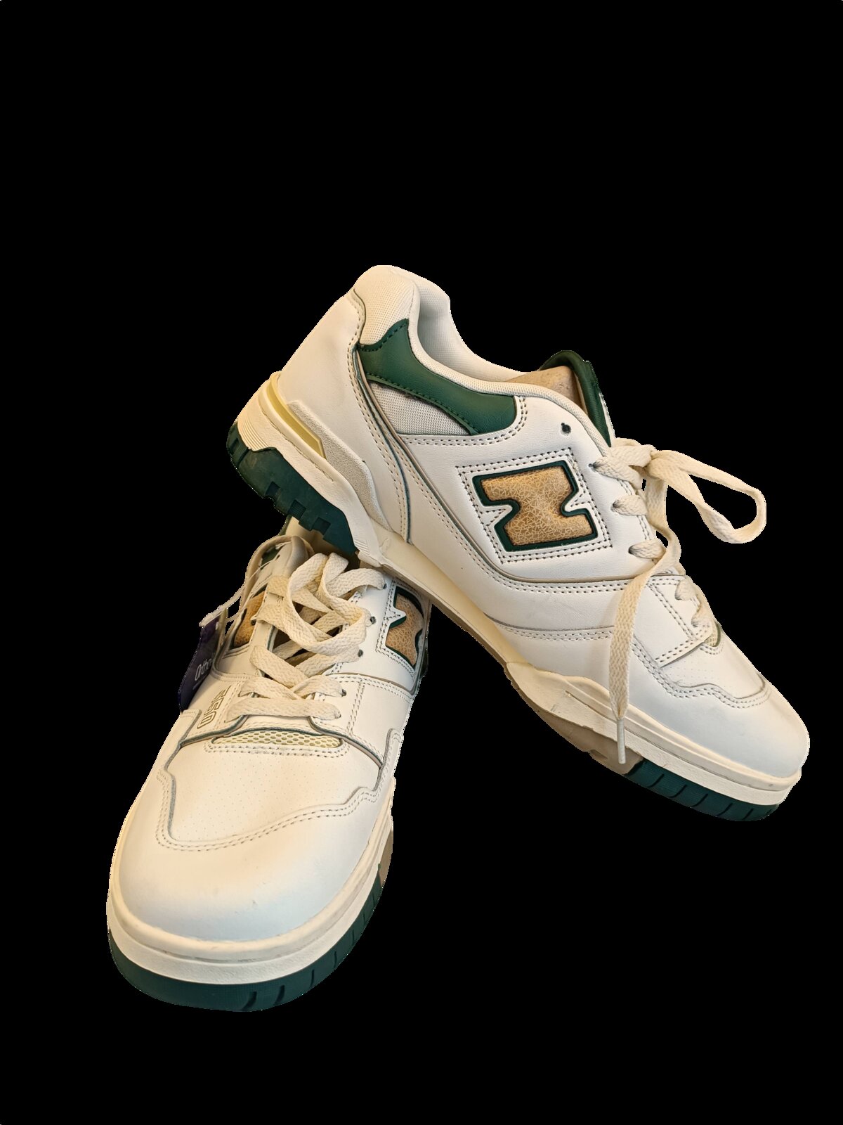 New Balance 550 Beyaz Yeşil Erkek Spor Ayakkabısı