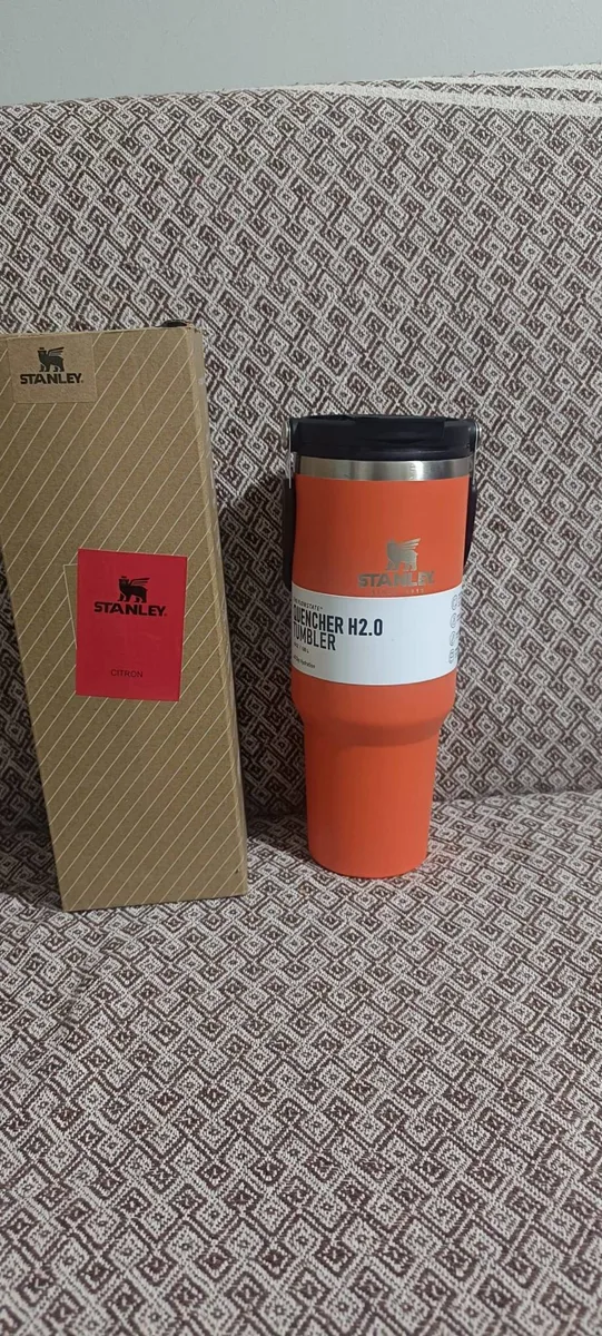 Stanley Quencher H2.0 2.0 1.4L Termos Bardak - Portakal Rengi