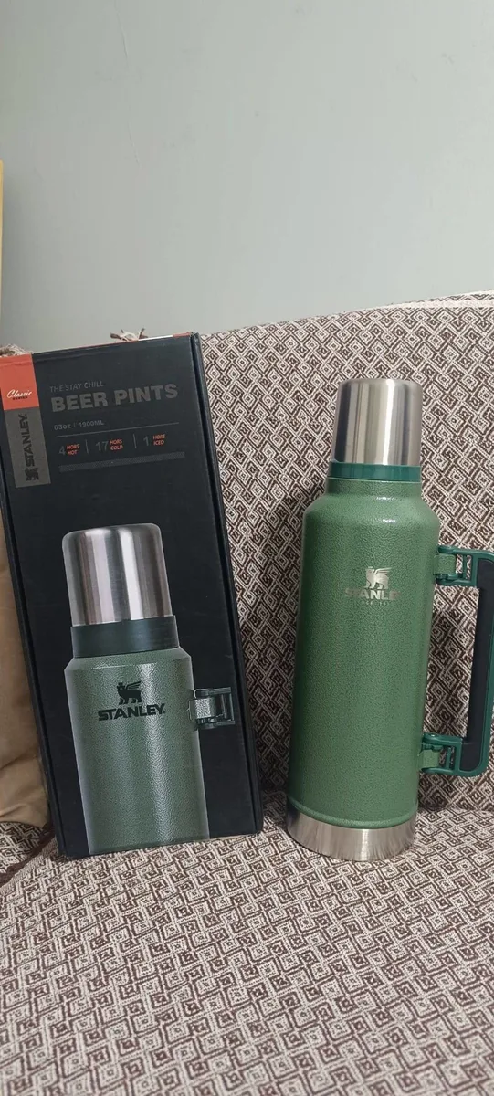 Stanley The Stay Chill Beer Pints 1900ml Paslanmaz Çelik 48 saat etkili- Yeşil