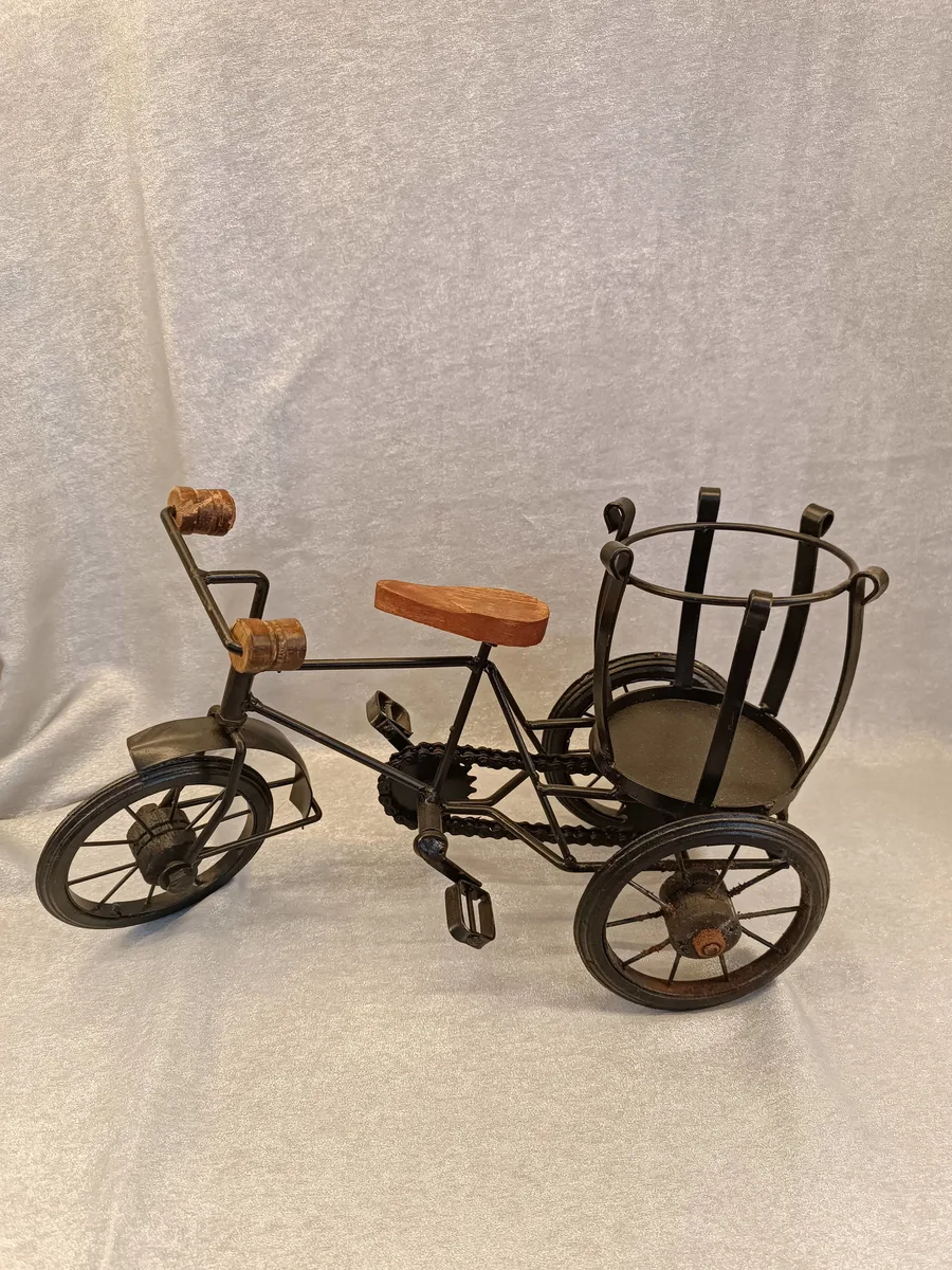 Vintage Stil Dekoratif Metal Bisiklet Modeli - El Sanatı