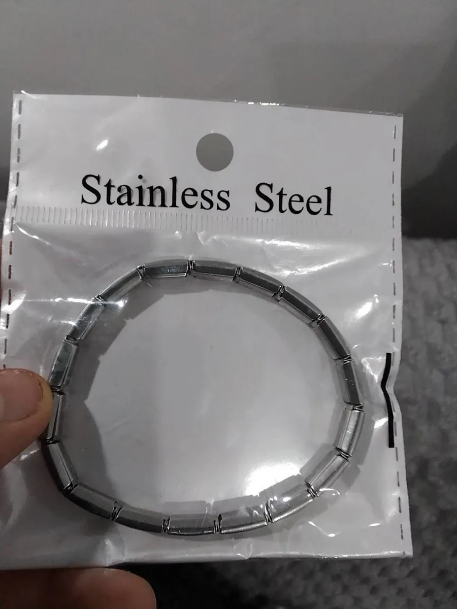 Paslanmaz Çelik Stainless Steel Erkek Bilezik - Yeni