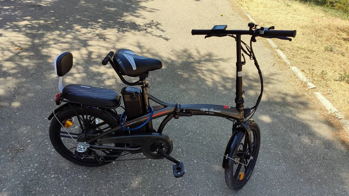 Alfa Romeo E-Bike Elektrikli Katlanır Bisiklet - Şehir İçi Ulaşım