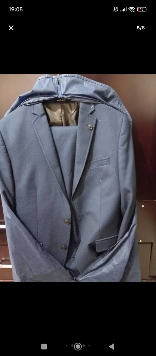 Mavi Renkli Erkek Blazer Ceket - Kaliteli Kumaş