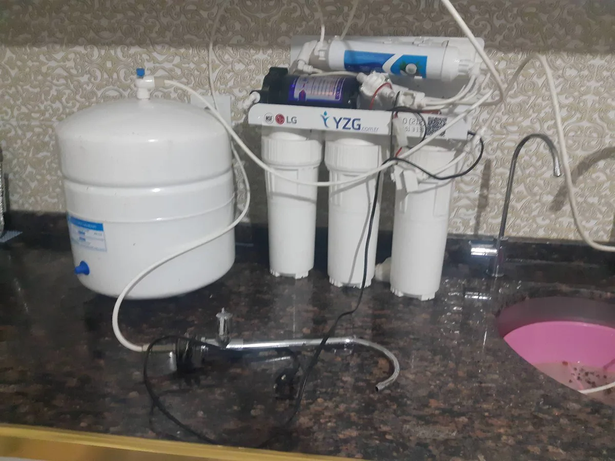 LG YZG RO Su Arıtma Cihazı - 5 Kademeli Filtreleme Sistemi