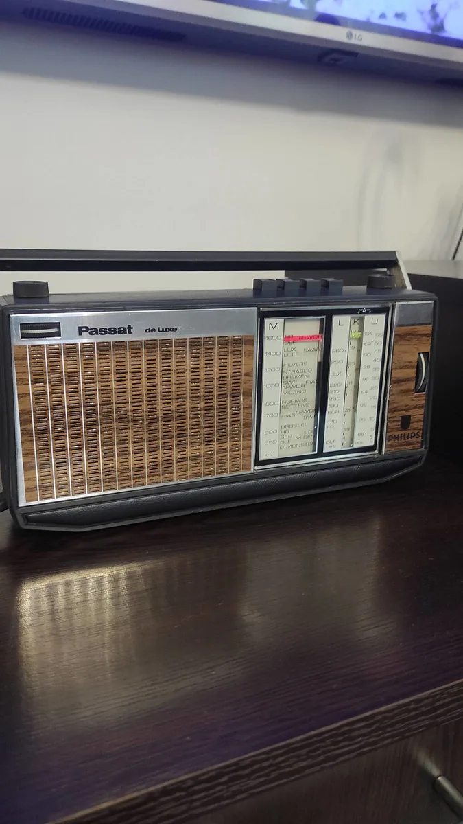Vintage Philips Passat De Luxe Transistor Radyo - Koleksiyon Ürünü