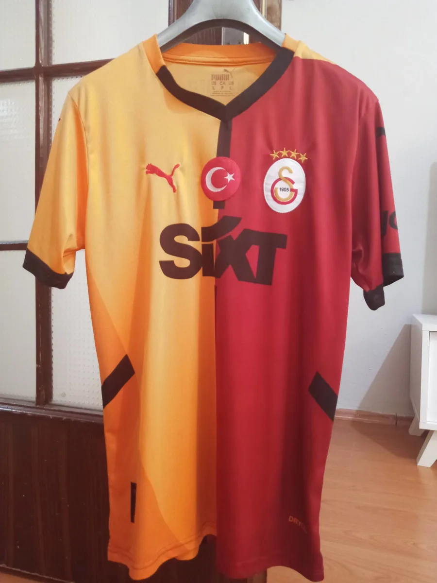 Galatasaray 2024–25 Puma İç Saha Forma – L Beden – Çok Temiz