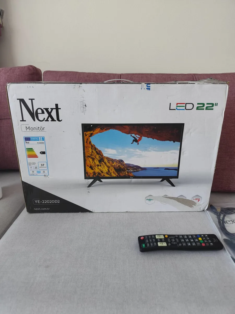 Next 22 inç 56 ekran monitör ve LED TV