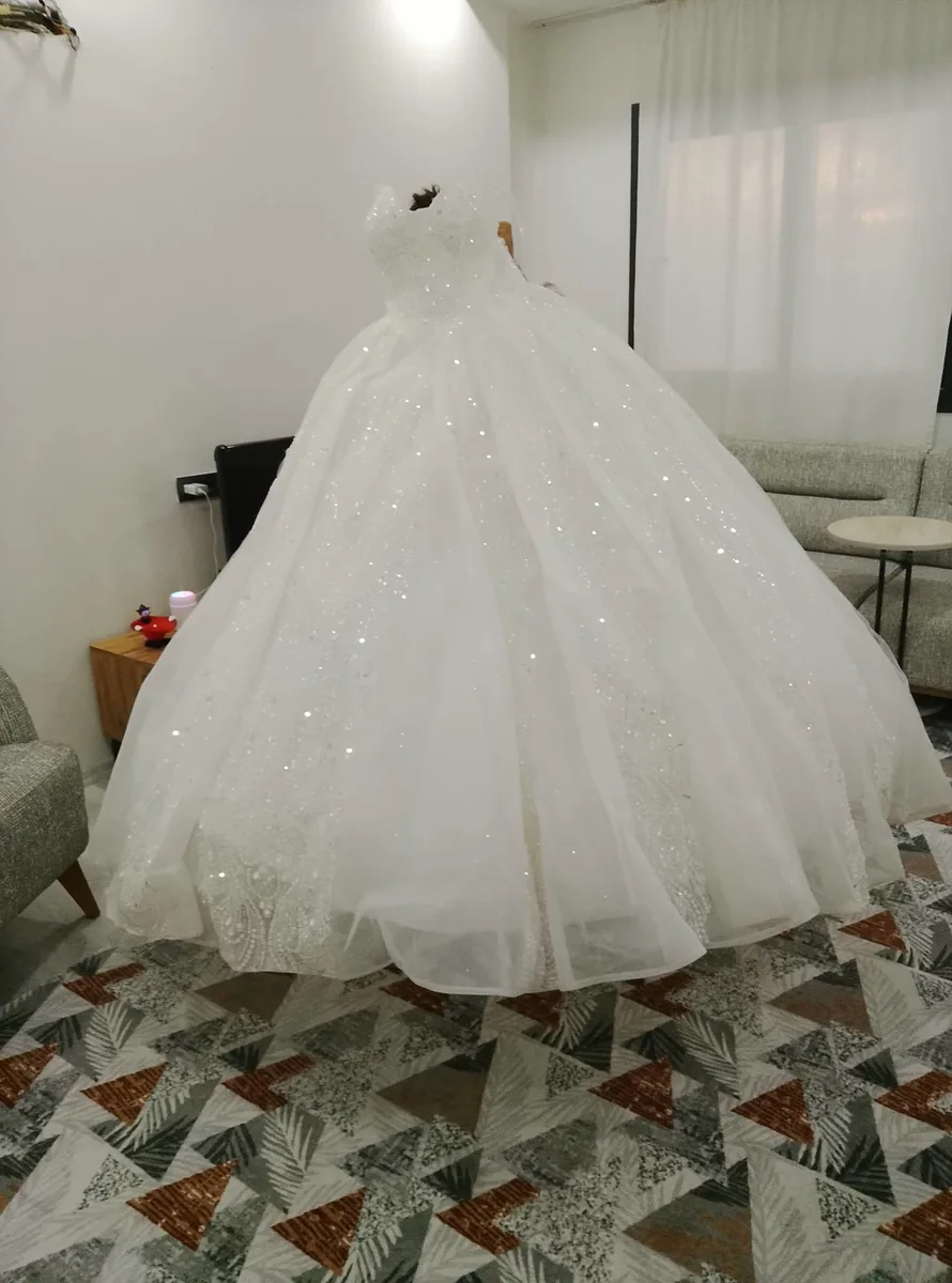 Işıltılı Prenses Model Gelinlik – 1 Kez Giyildi ✨