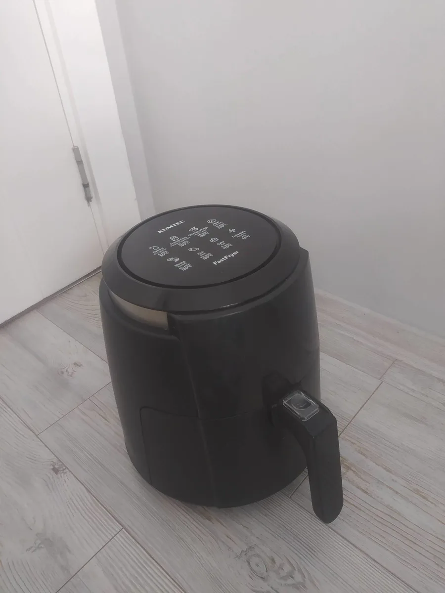 Kütleli Air Fryer - Siyah Dijital Hava Fritözü