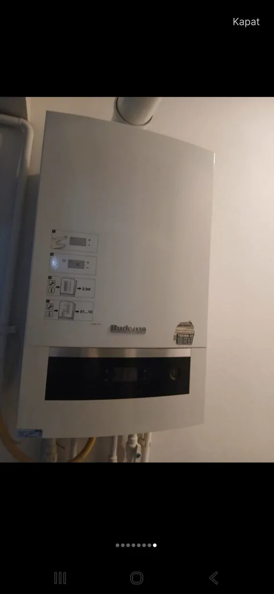 Buderus Logamax Doğalgaz Kombisi - 2 Depo - Çalışır Durumda