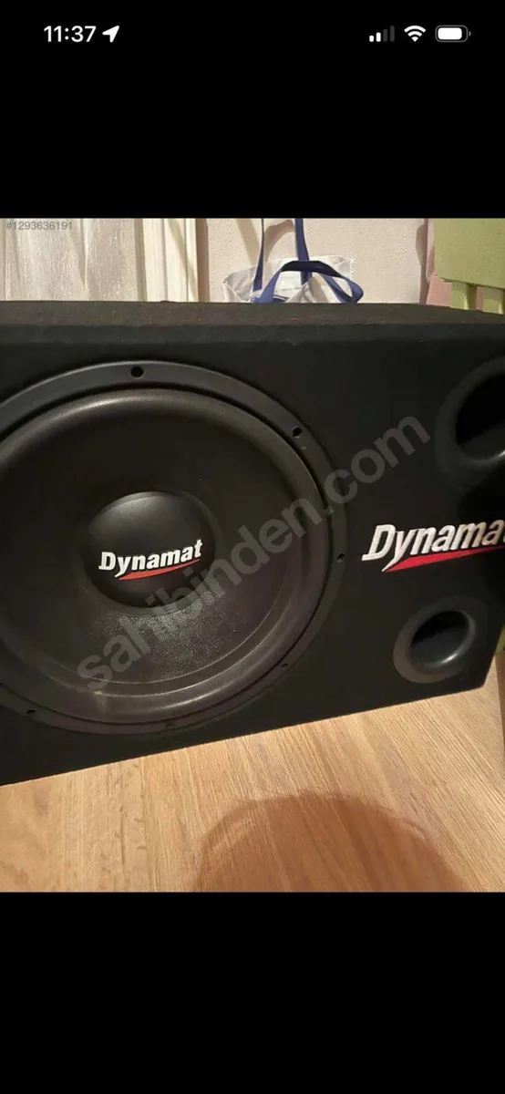 Dynamat Subwoofer Hoparlör Kutusu - Ses Sistemi