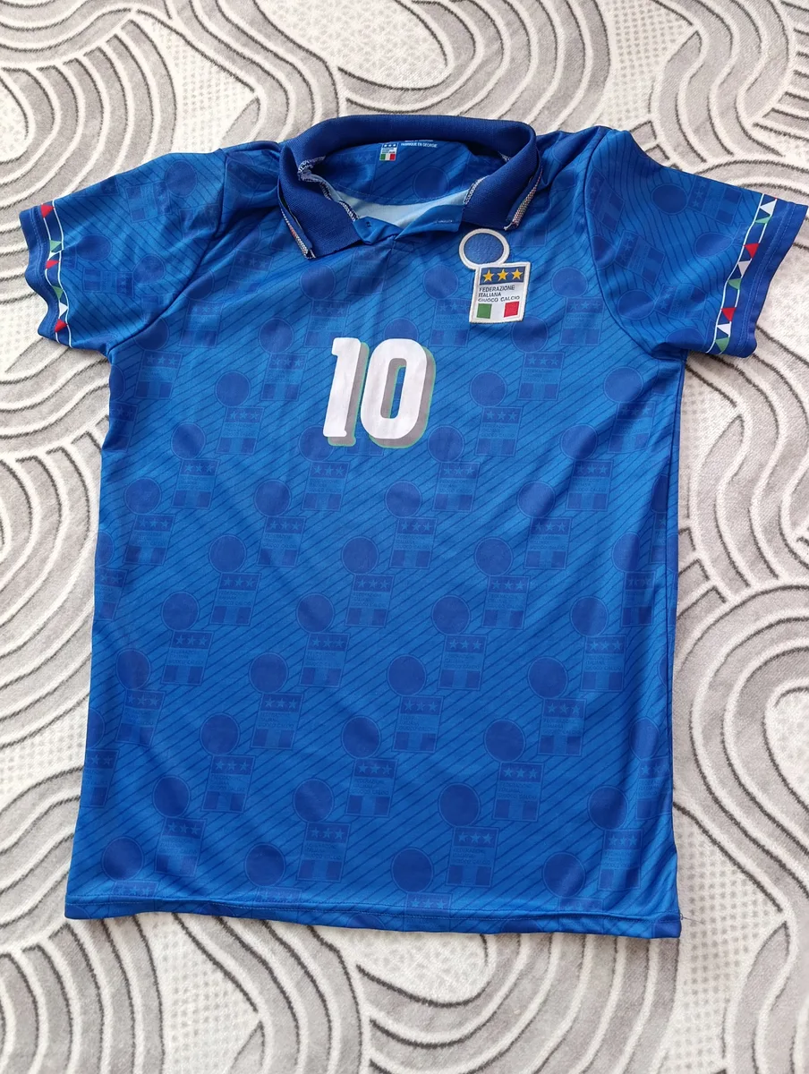 İtalya Milli Takım Resmi Futbol Forması No 10 - Federasyonlu