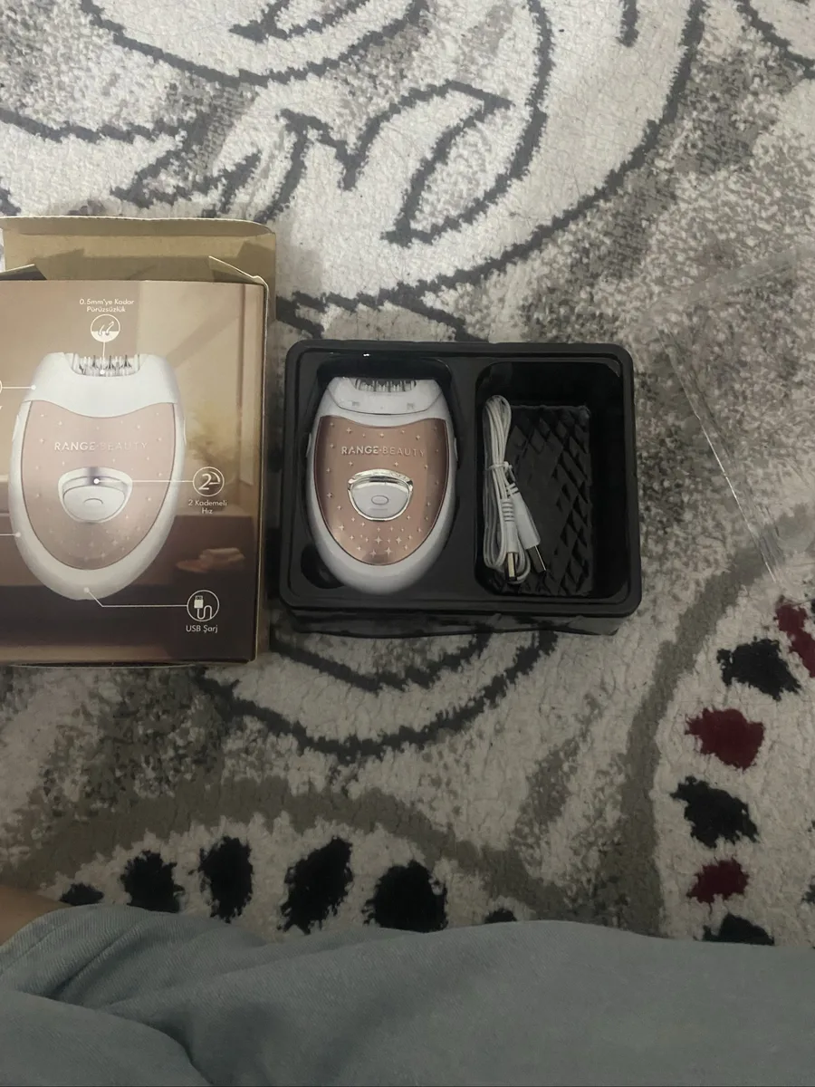 Range Beauty USB Şarjlı Epilatör - 2 Kafalı