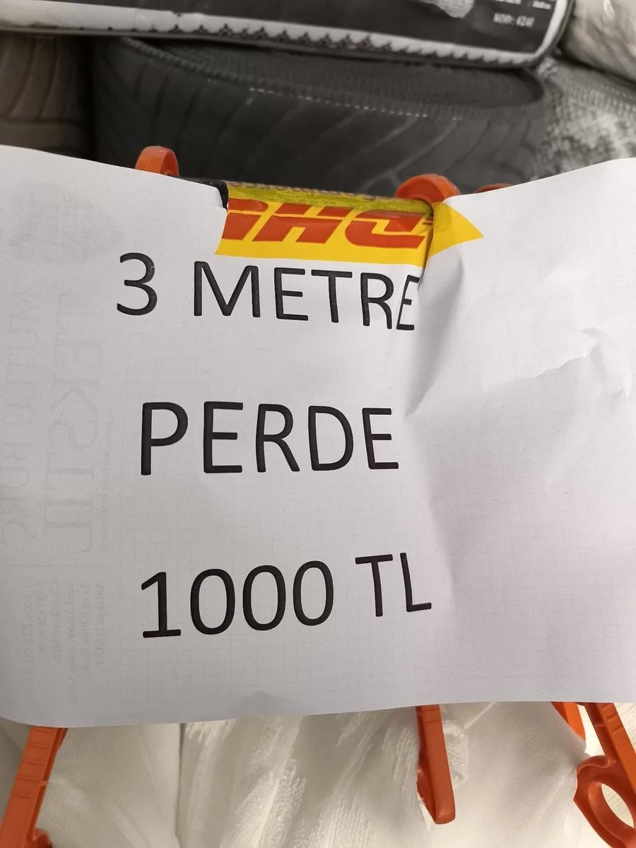 3 Metre Perde 1000 TL - Yeni