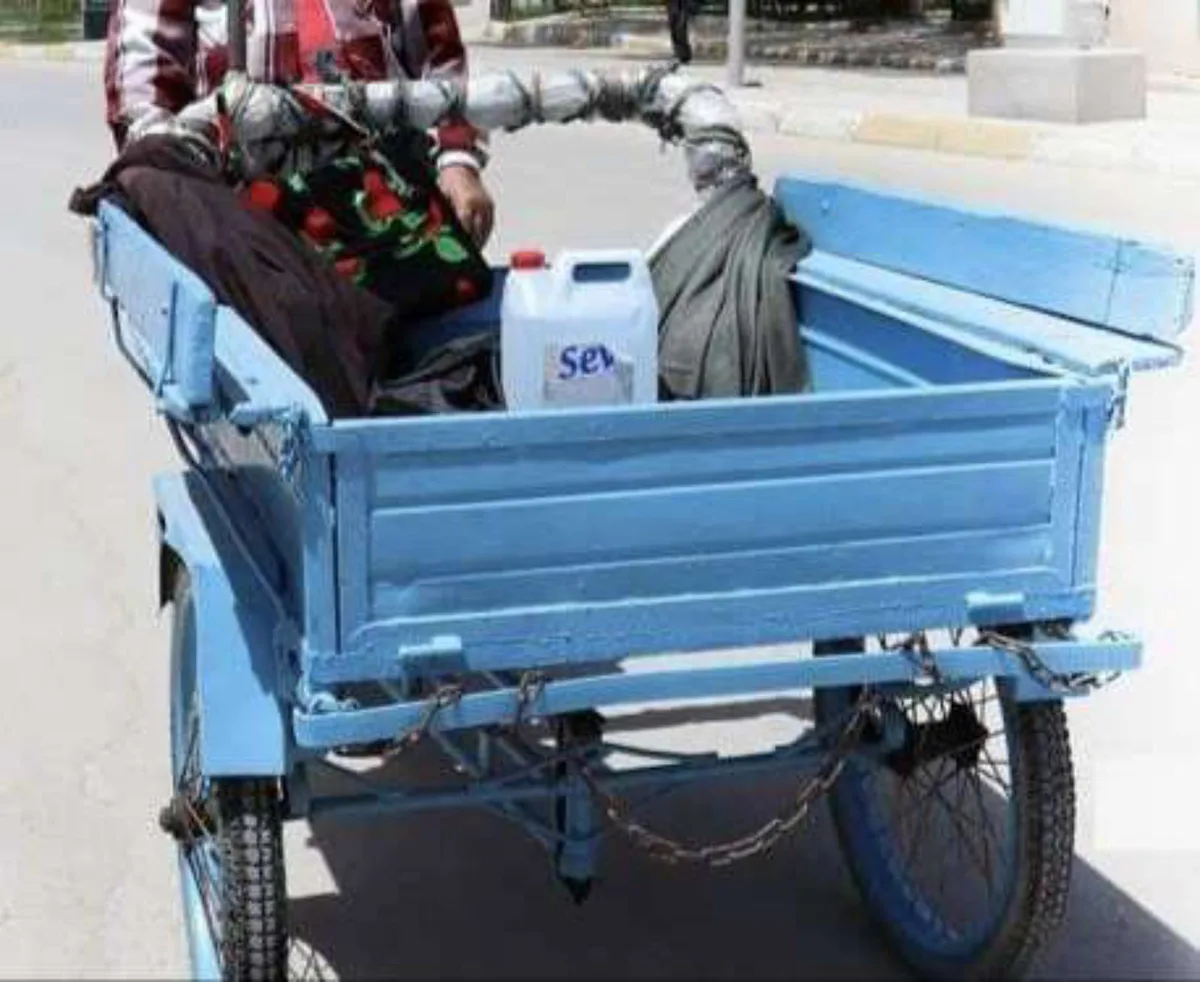 3 TEKERLEKLİ HAMAL HAMMAL ARABASI TABLA 