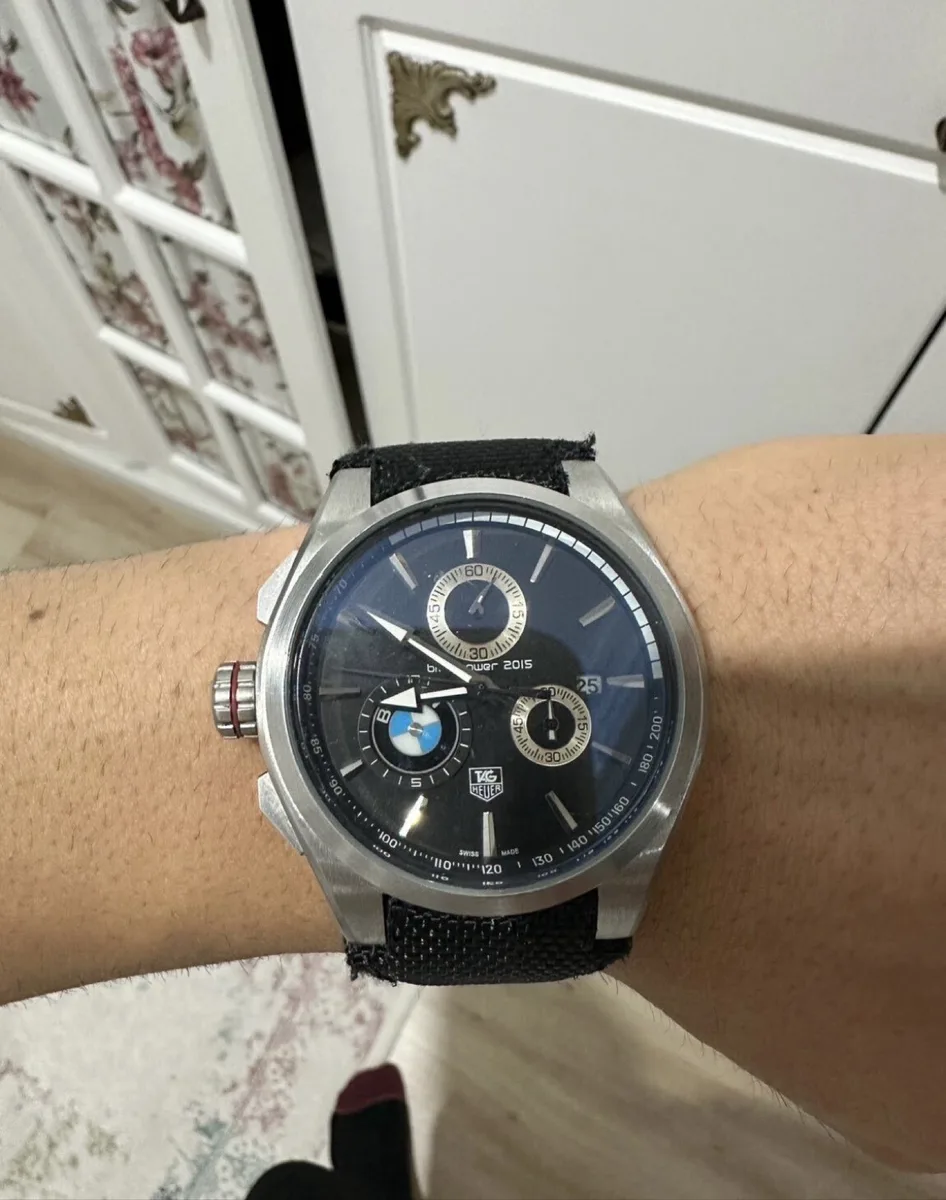 TAG Heuer Carrera Chronograph Ay Fazi Komplikasyonlu İsviçre Saati