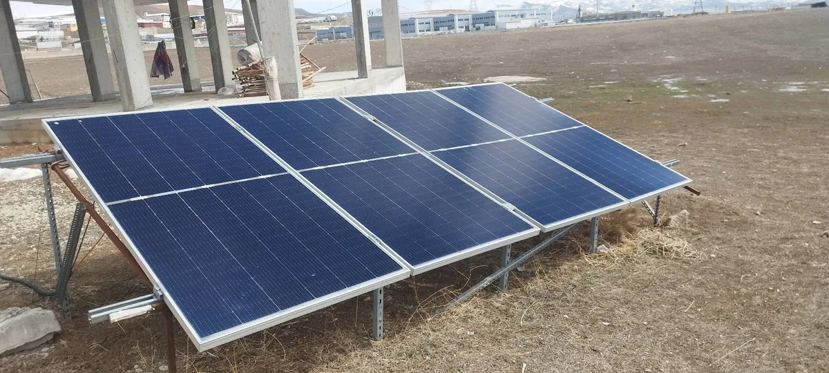 4 kW Güneş Enerjisi Sistemi - 6x400W Monokristalin Panel