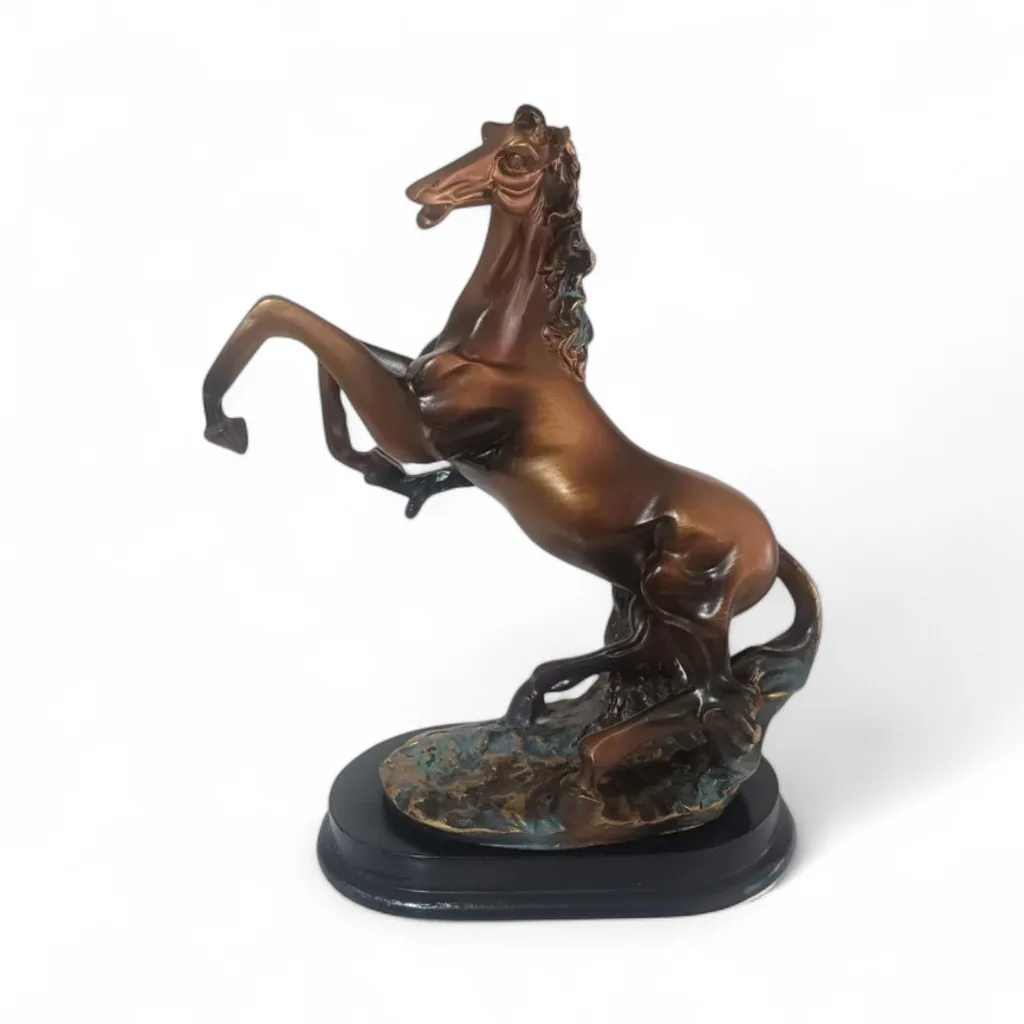 Antika Stil Ahşap At Heykeli - Sanat Koleksiyonu