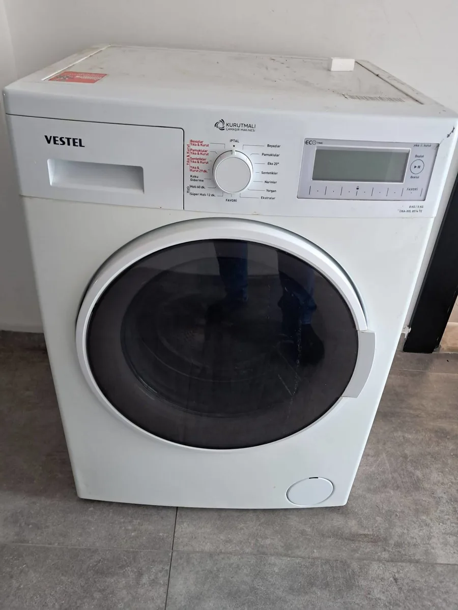 Vestel 8 kg Kurutmalı Çamaşır Makinesi - Eco Mode
