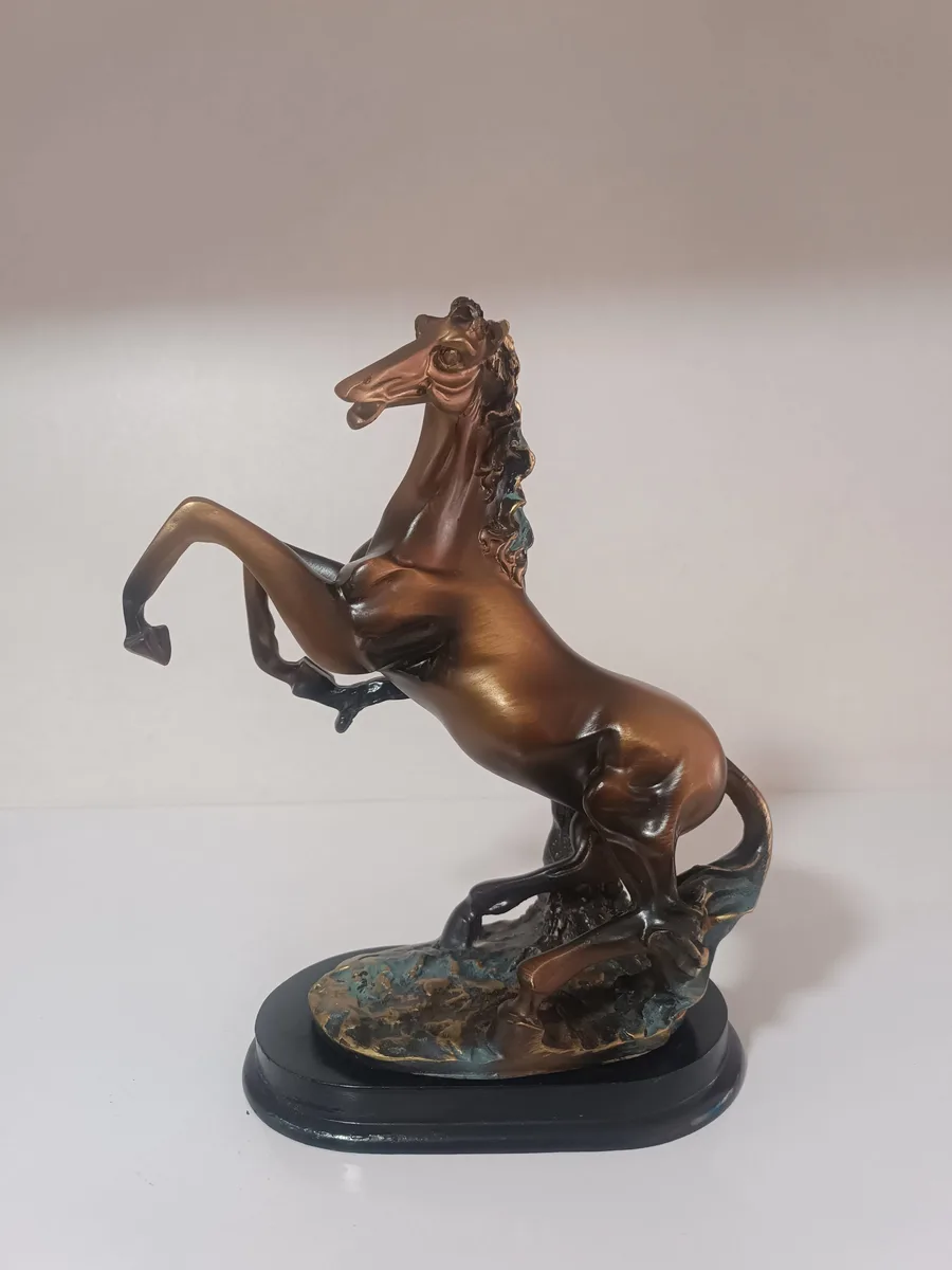 Antika Stil Ahşap At Heykeli - Sanat Koleksiyonu