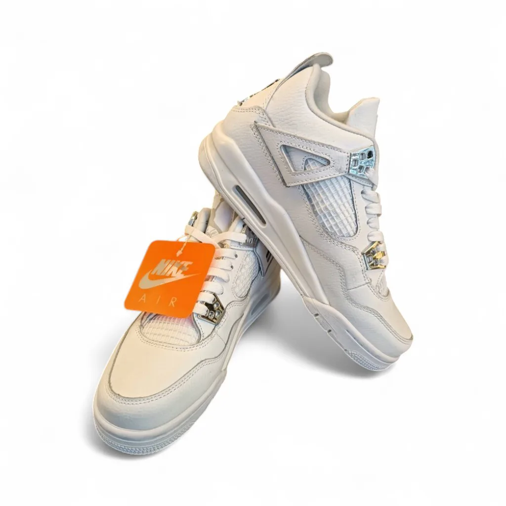 Nike Air Jordan 4 Retro Beyaz Yeni Spor Ayakkabı