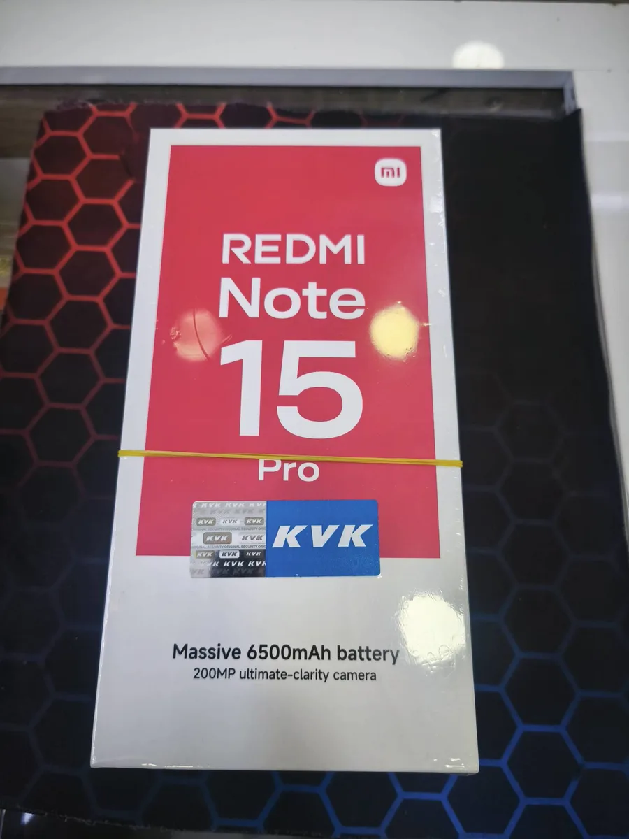 XİAOMİ REDMİ NOTE 15 PRO KVK 2 YIL GARANTİ