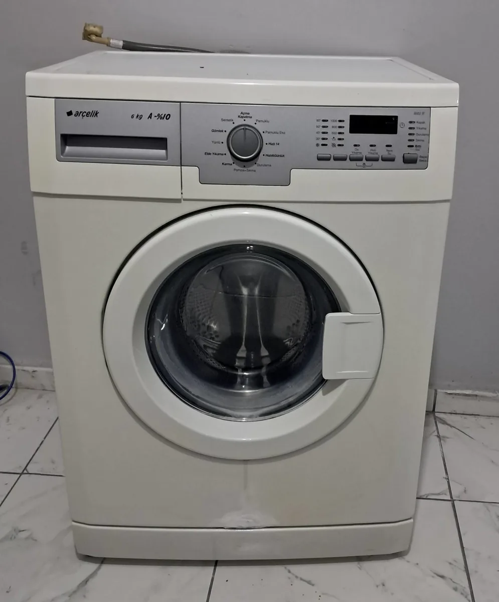 Arcelik 6 kg A-9410 Ön Yüklemeli Çamaşır Makinesi - Çalışır Durumda