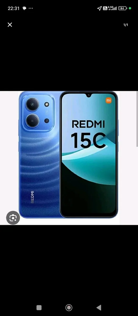Xiaomi Redmi 15C 128GB Mavi - Sıfır Android Akıllı Telefon