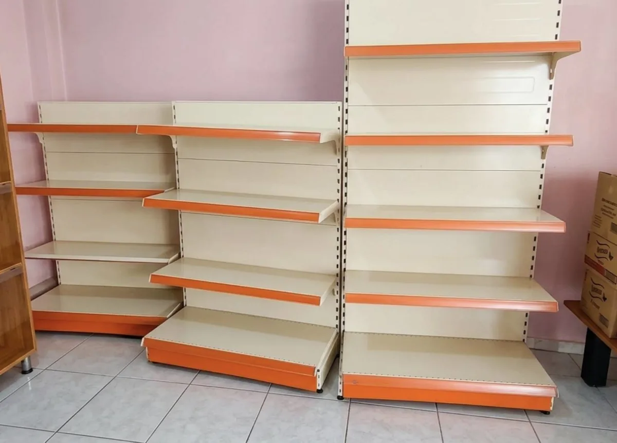 Acil Satılık Komple Market / Bakkal Raf Seti - Tertemiz Durumda