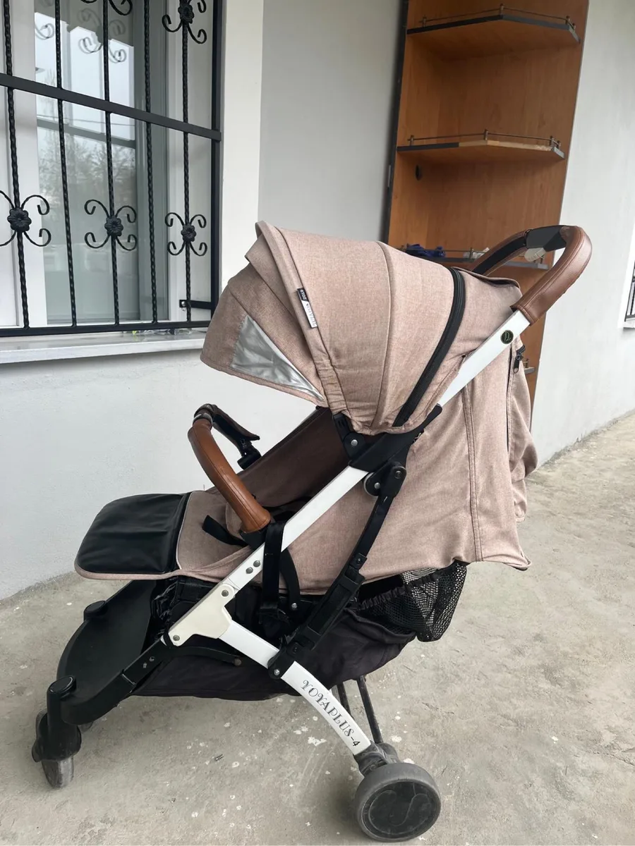 Podbike Marka Beige-Kahverengi Bebek Arabası - Sağlam Yapı