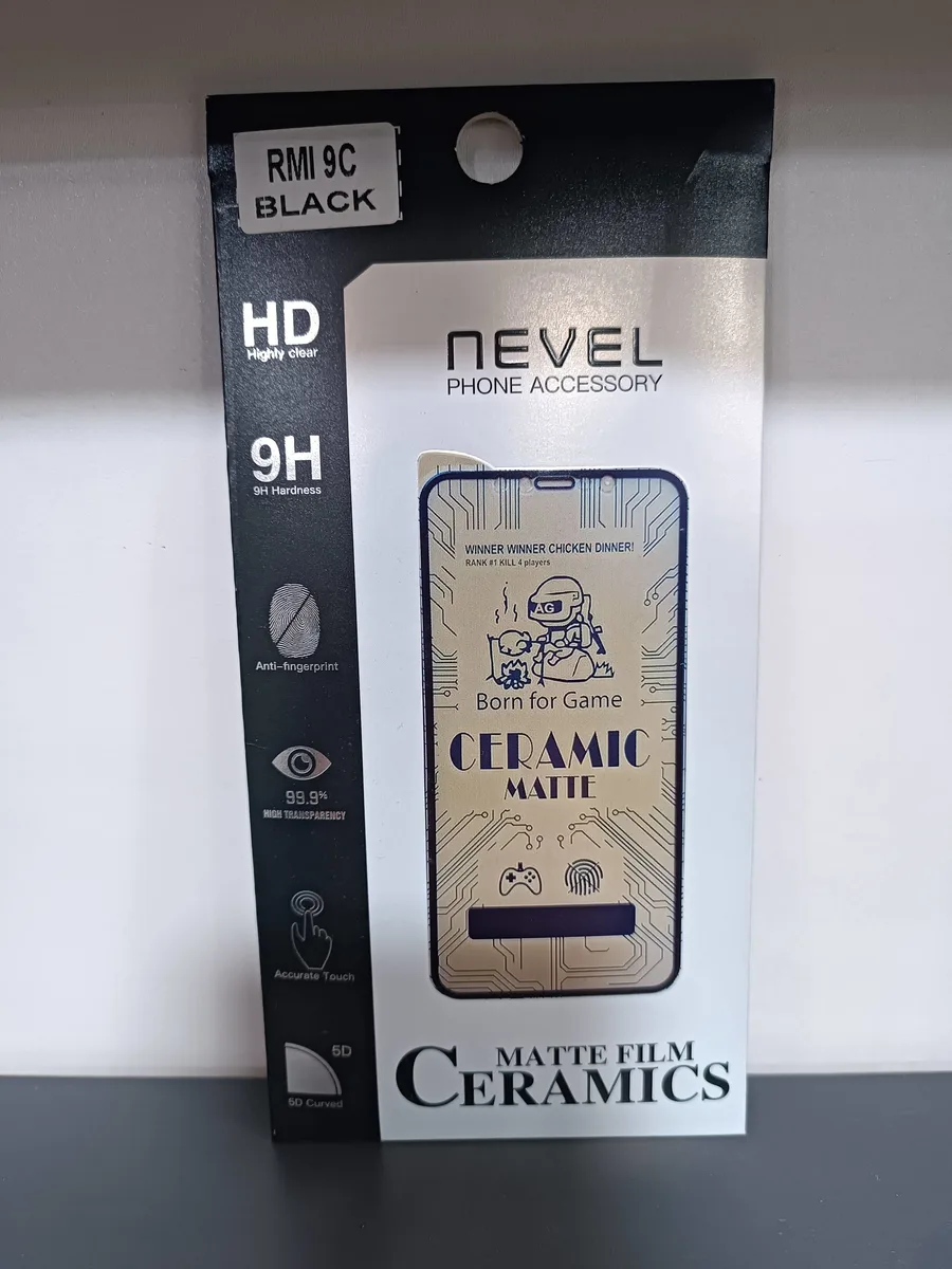 Nevel RMI 9C 9H Ceramic Matte Ekran Koruyucu - Anti-Fingerprint Temperli Cam