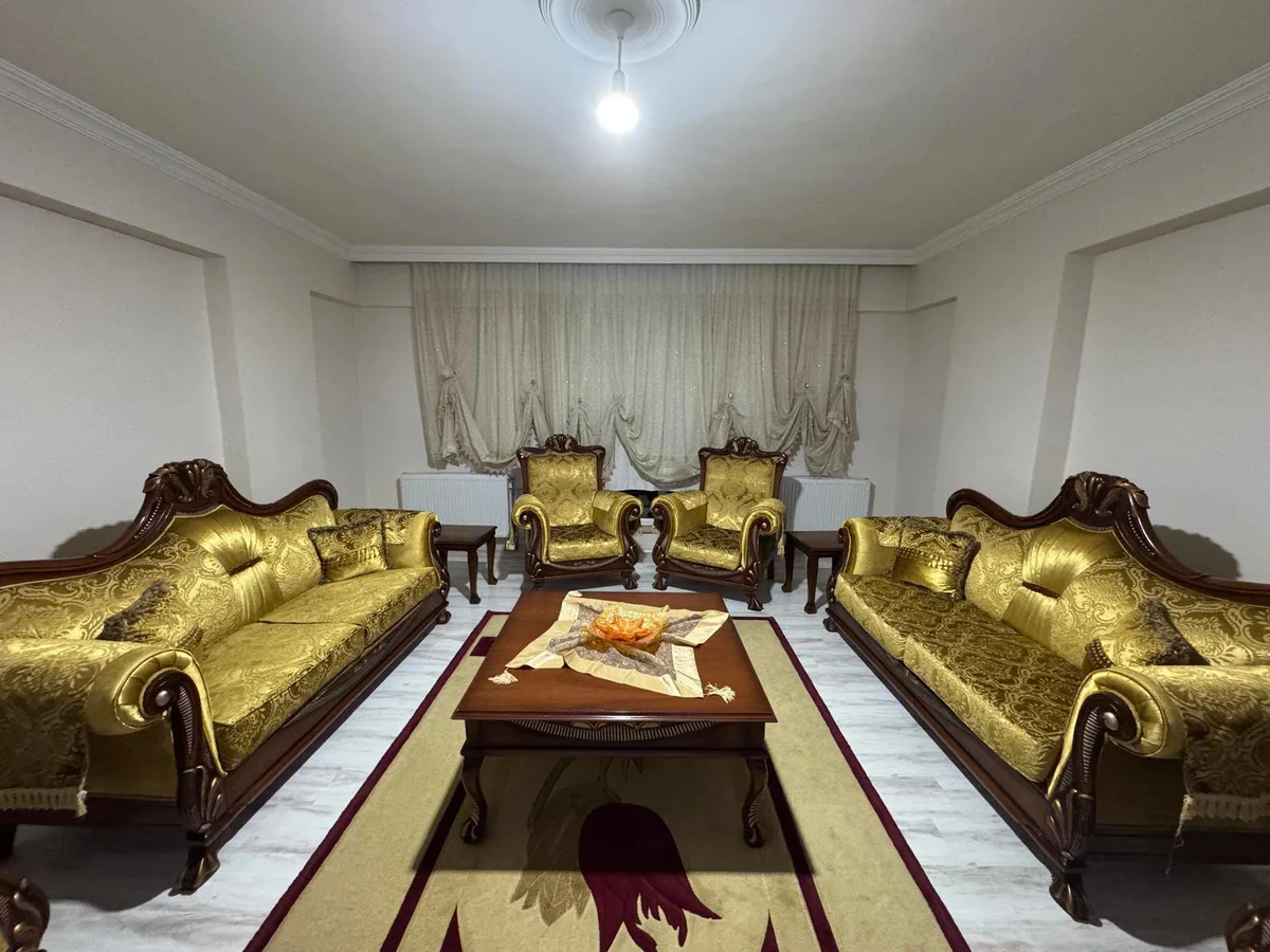 Lüks Avangard Oturma Odası Takımı - 4 tane tekli  + 2 tane 3lu + Sehpa